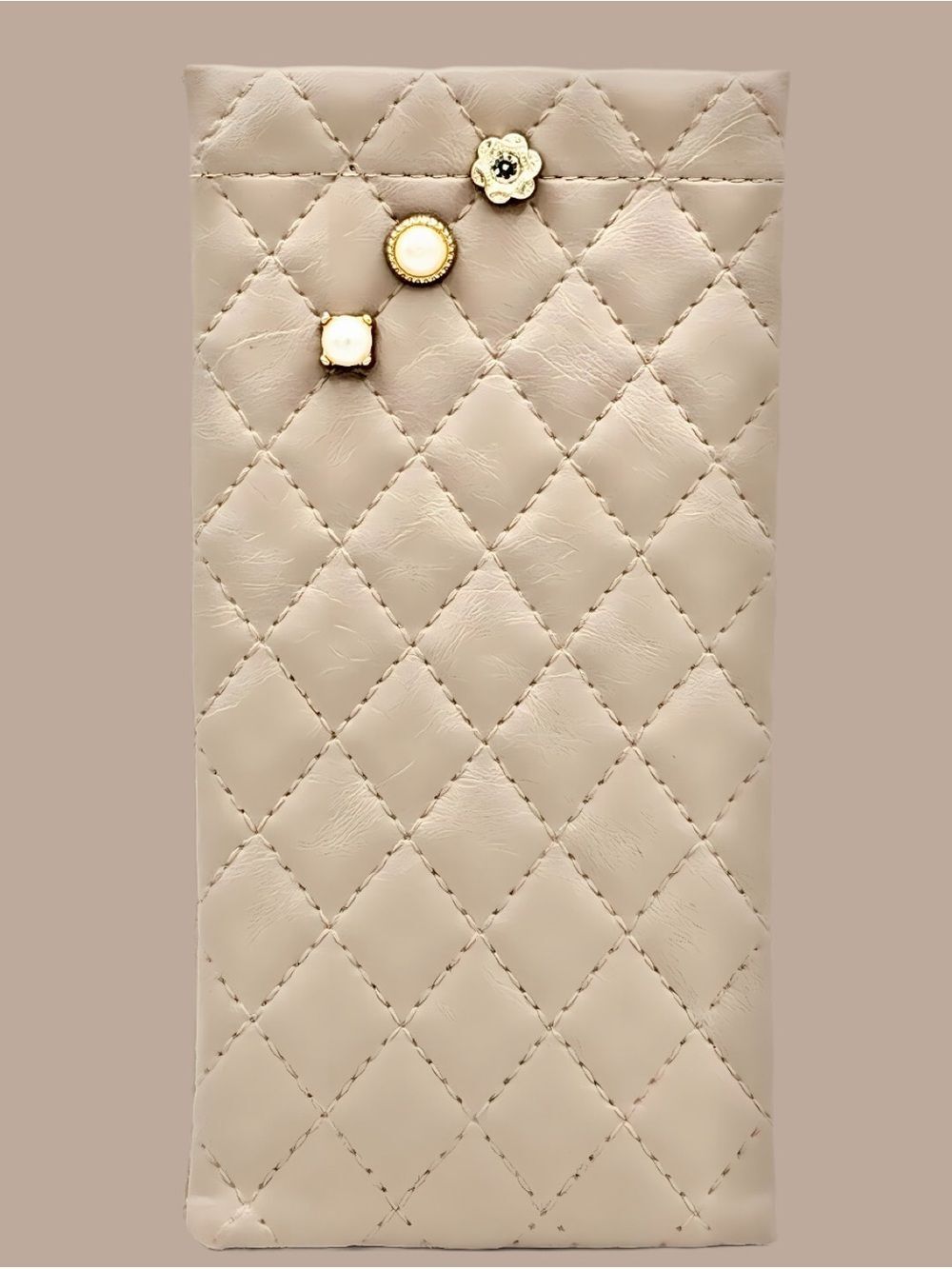 NWT EYEGLASS CASE W/PINS LISTING FOR TAN 02 EBONY,PINK & GREEN SEPARATE LISTINGS